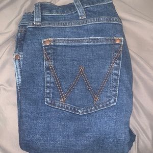 Retro wrangler bell bottoms